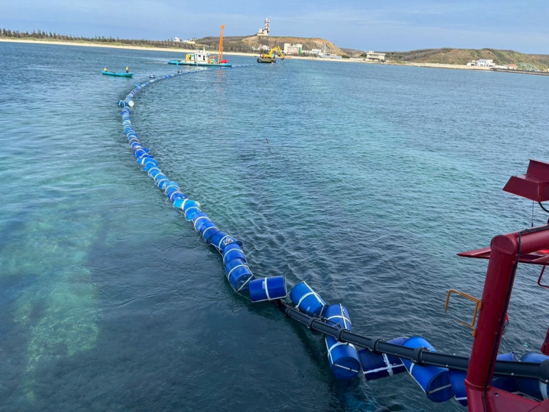 澎湖南海離島海底電纜完工啟用 尖山發電廠全機組運轉供應台灣本島電力需求