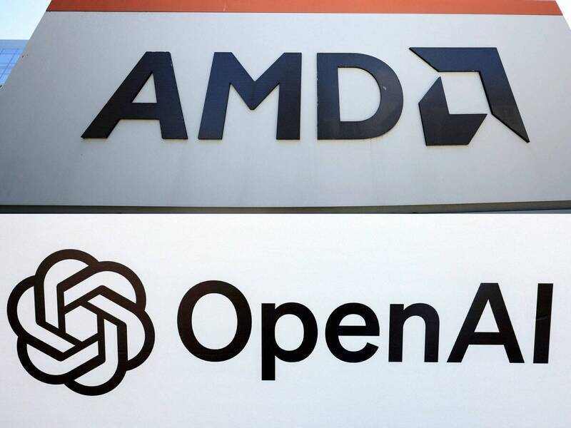 AMD與OpenAI合作股價飆43％ 黃仁勳驚訝這麼說