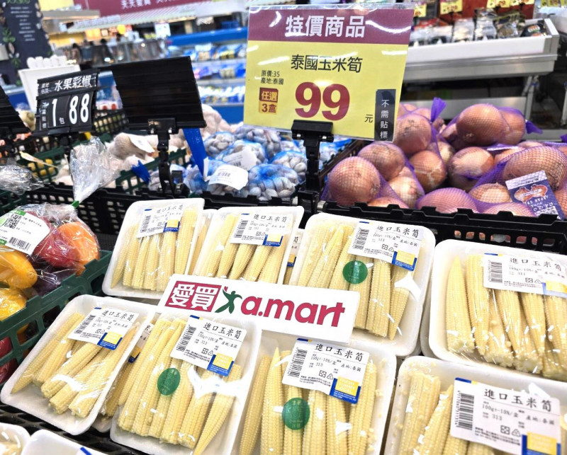 鳳凰颱風逼近 全聯、大全聯、家樂福、愛買生鮮備貨量倍增