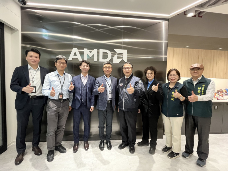 AMD進駐沙崙 黃偉哲：提升南部智慧科技產業競爭力