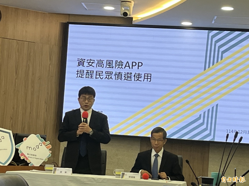點名5款高風險中國APP！數發部警告：恐讀取相簿、外洩個資至境外