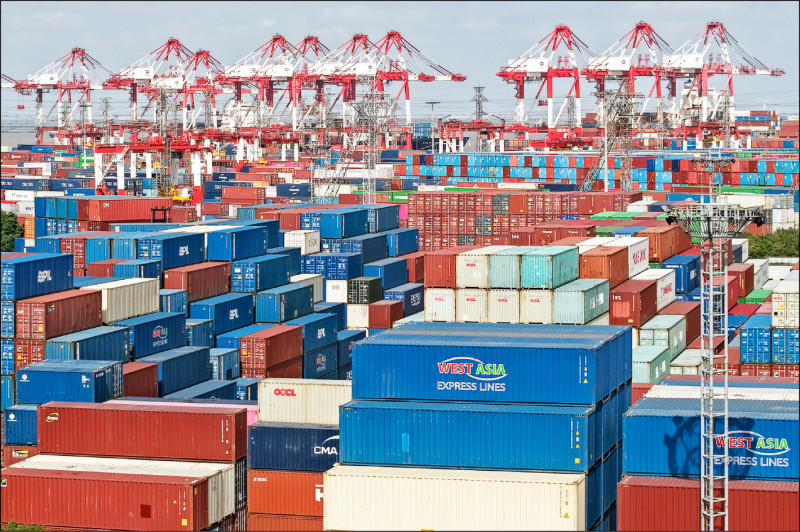 中國對美出口 連8月雙位數下跌