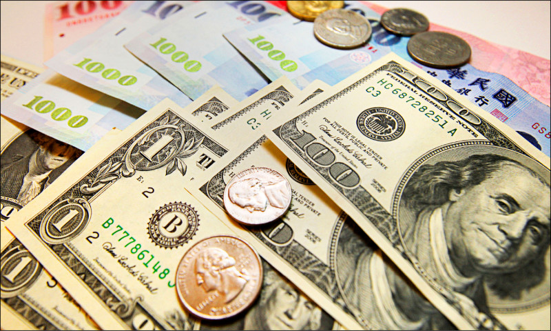 台幣重貶1.19角 收31.538逾8個月新低