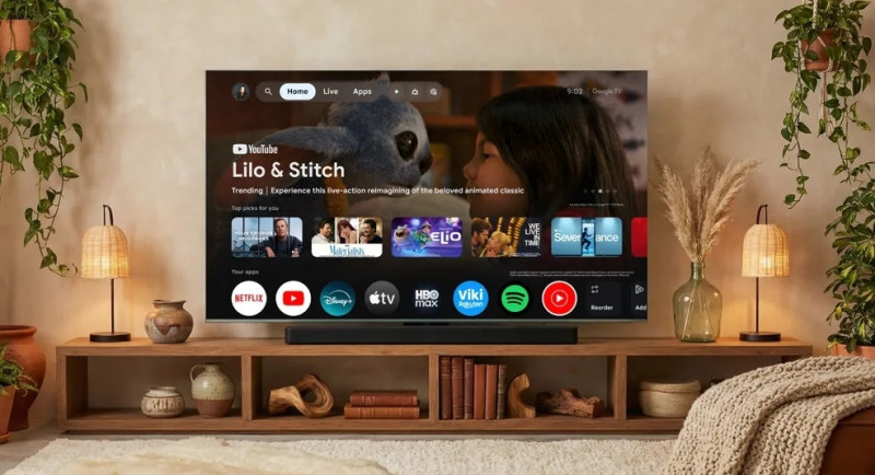 一句話就能調亮度、音效！Google TV對話式UI升級  讓電視「聽得懂人話」