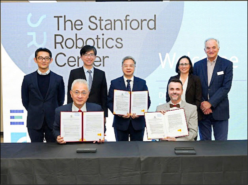 布局AI機器人 台結盟史丹佛SRC