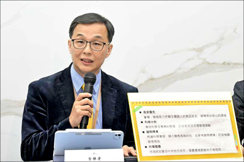 台美ART／食藥署：食安標準不降、裁量權沒讓