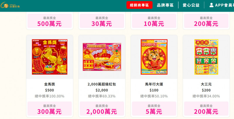 中壢男巧遇蝴蝶蜜蜂靈感加持 挑「13」刮中百萬