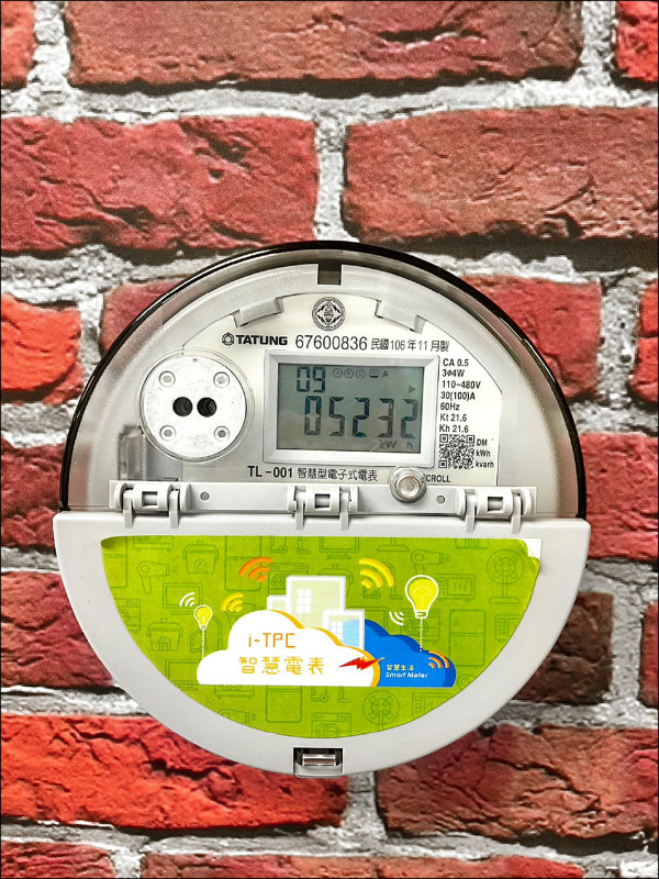 智慧電表如眼線 台電掌握8成用電資訊