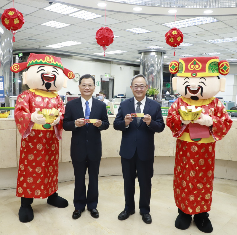 開工迎財神！土銀、合庫金控董座期許今年獲利續創新高