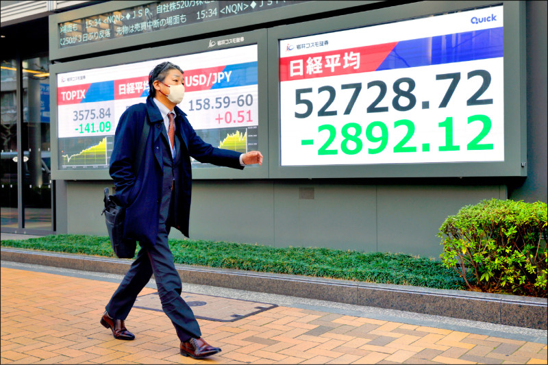 油價飆4年最高 亞股崩 債市挫