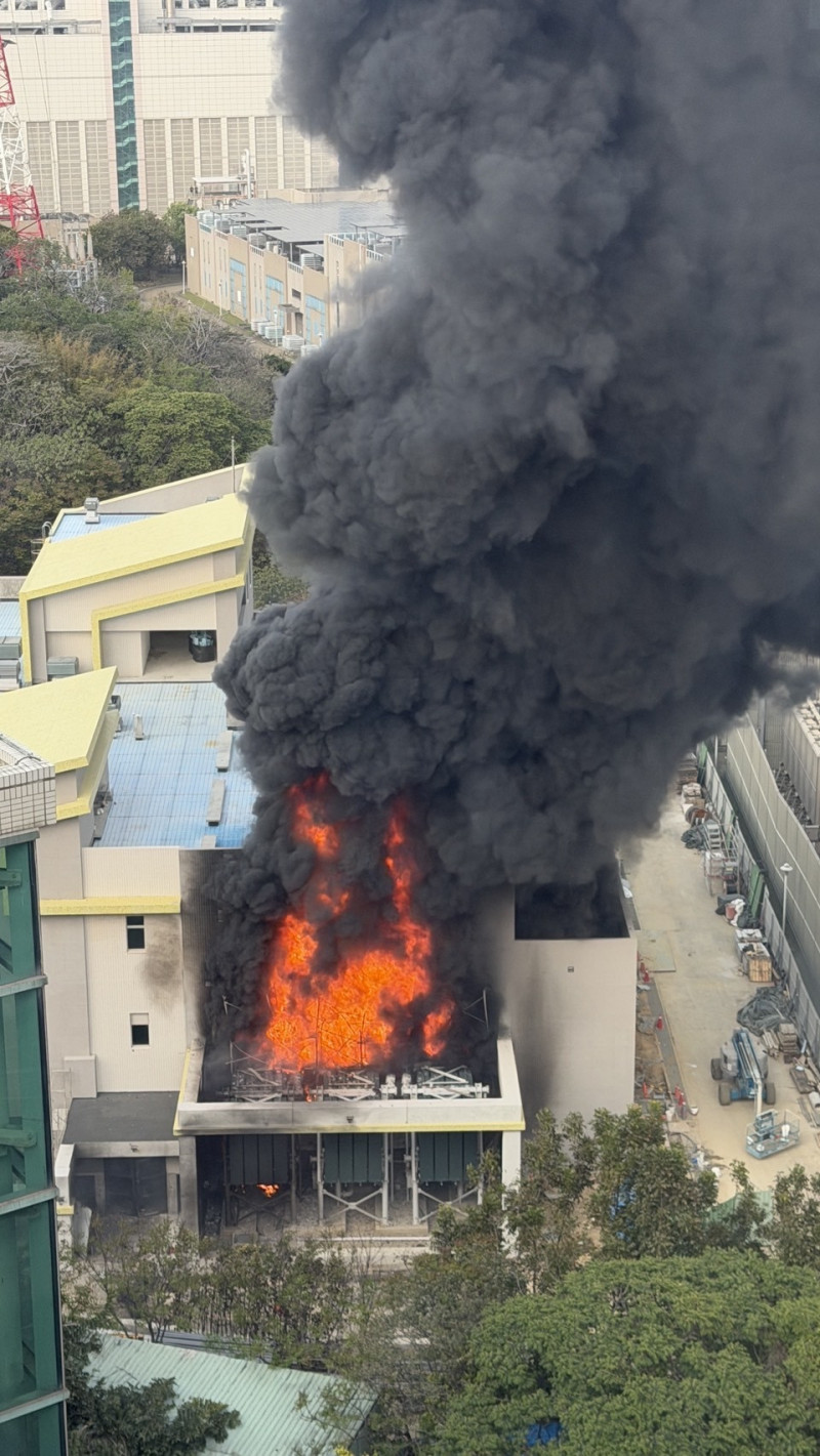 竹科變電所火警 台電：不影響園區供電