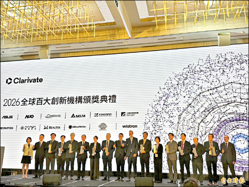 全球創新百大機構 台連5年列第3