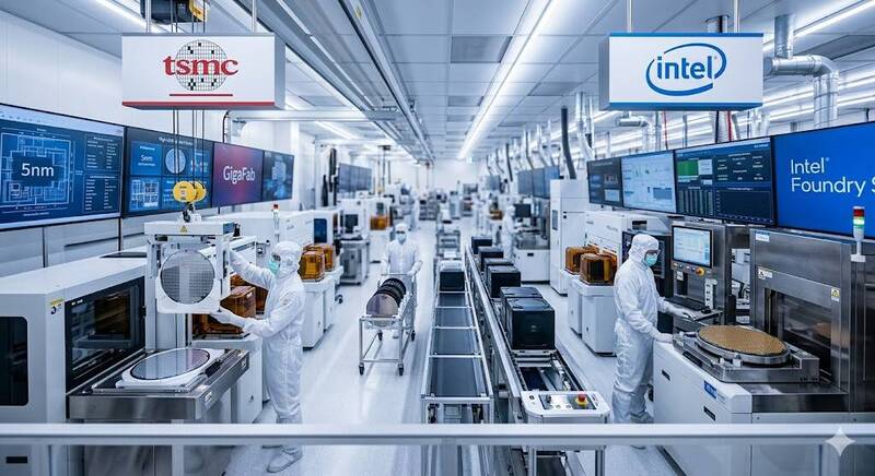 先進製程趕上台積電好難   英特爾找到1突破點了？