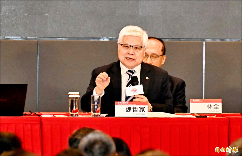 南韓難複製我供應鏈模式 魏哲家：台積在台灣 台灣半導體將永保領先