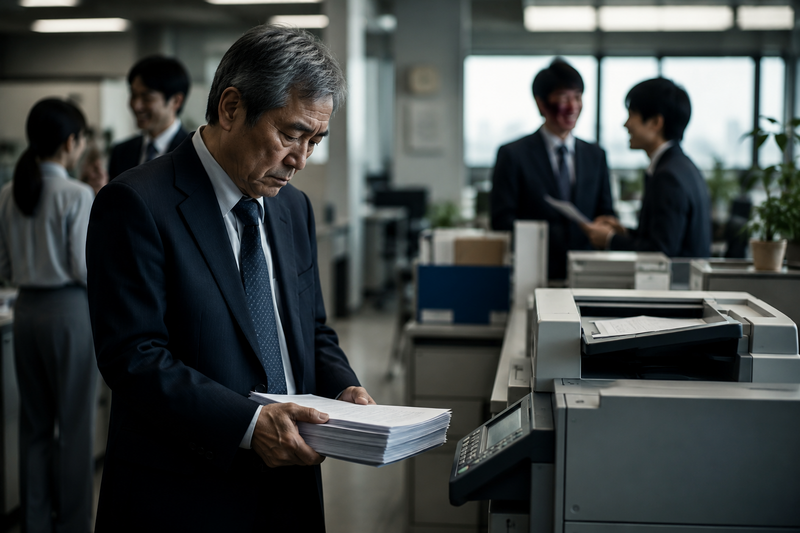 年收240萬高管淪影印工！60歲阿北薪水剩1/4含淚吞  因「1句話」心涼了