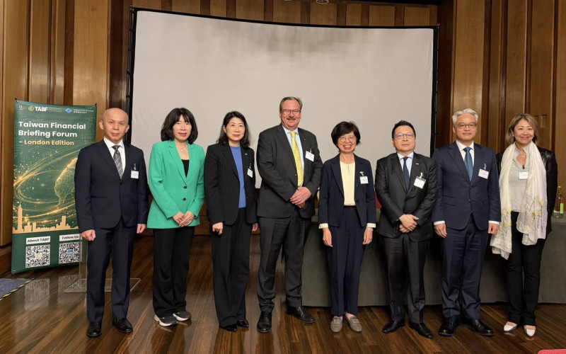 金研院攜手金管會與證交所 赴英推廣台金融市場