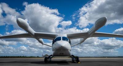 飛機也有「電動款」 美空軍下月起測試「ALIA」電動定翼機