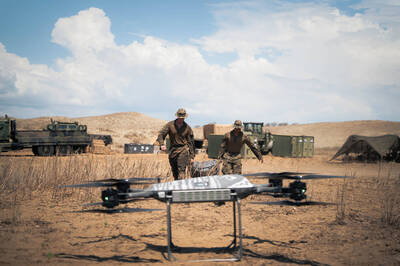 美軍陸戰隊後勤營未來5年將有運補無人機 強化前線補給力