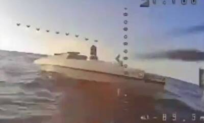 首見！無人載具互毆 俄軍無人機「神風特攻」烏軍無人艇