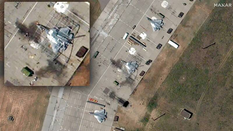 俄恐不止損毀一架Su-57戰機 高解析度衛星照透玄機