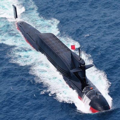 被澎湖漁民撞見的中共094核潛艦 顯眼「龜背」下能潛射彈道飛彈