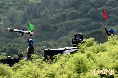 「標槍」反裝甲飛彈400枚7月已抵台 甚至已打過漢光驗證！