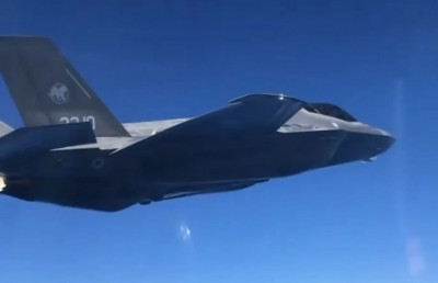 波羅的海上空驚險瞬間！ 俄戰機疑緊貼挑釁義大利F-35