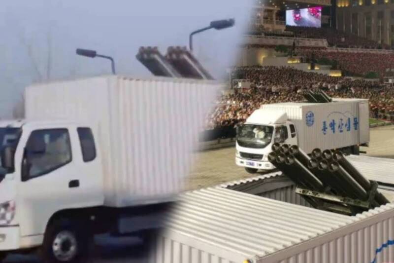 小貨車竟升起火箭砲！北韓騙人版「火箭卡車」現身俄羅斯