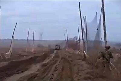 超土砲的「網路」！ 俄軍築2公里的防護網隧道攔截無人機