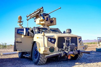 強化太平洋島鏈防禦 美陸戰隊部署新型反無人機自走砲