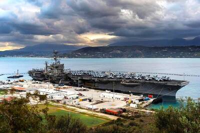 「杜魯門號」航艦於希臘完成緊急修復 與當地業者合作投入搶修