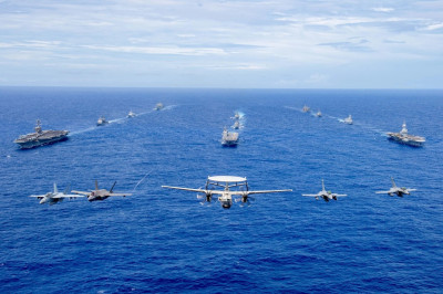 法戴高樂號航艦完成首次太平洋部署 美日戰機協同演訓創新猷