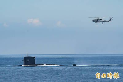 中共潛艦休想躲在西南海域 國軍28架次P-3C、S-70C月底起練反潛戰