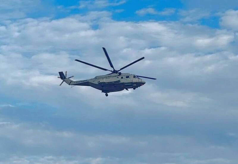 中國新型直-8D直升機試飛照曝光 酷似美國塞考斯基S-92