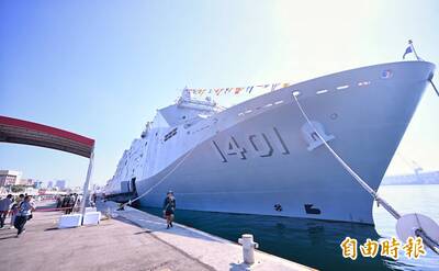 網傳我「玉山艦」受美軍海上供油 顧立雄：以海上不期而遇規則應處