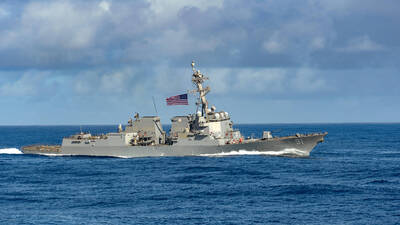 【影】聯手洛馬、飛彈防禦局 美神盾艦驗證標六飛彈反制極音速威脅