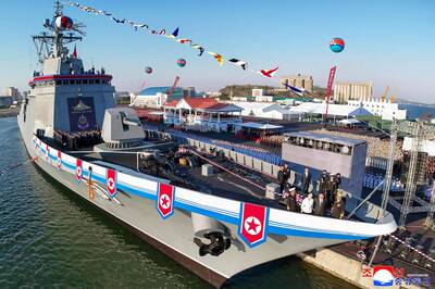 外媒估北韓「崔賢級」驅逐艦可打彈道飛彈 但可能一開戰就先沉了