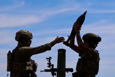 烏軍火弊案震驚前線 12萬發瑕疵迫砲彈流入戰場 四官商遭逮