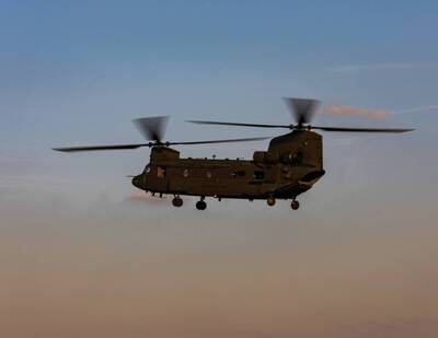 川普送禮？ 美批准售阿聯6架新款「契努克」運輸直升機