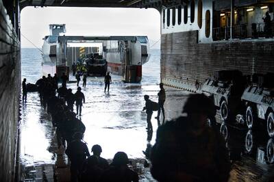 【影】十國逾3000兵力參與 法海軍「北極星25」戰備演習全面強化