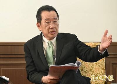 顧立雄專訪》調整兵力結構確保總員額不墜 今年編現比樂觀恢復至8成