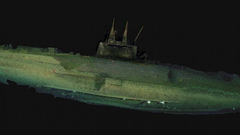 一戰潛艦沉沒逾一世紀  清晰樣貌首度曝光