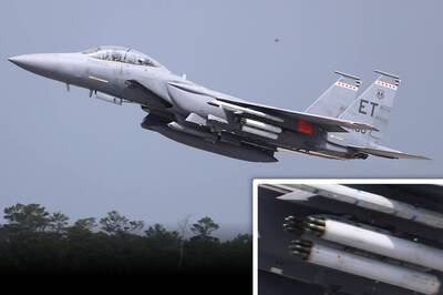 比F-16強3倍！ F-15E「炸彈卡車」試驗掛載APKWS火箭反無人機