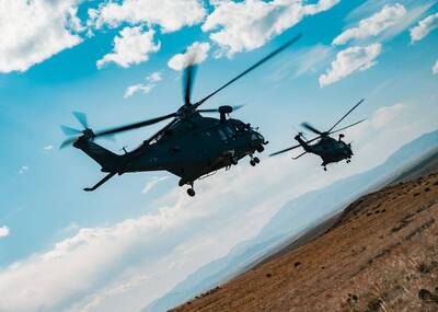 美「灰狼」直升機初期戰測中 首度參與核武護航演訓&ensp;