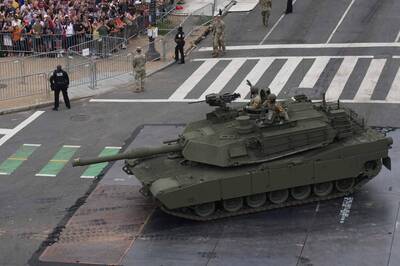 美軍閱兵》我國有買M1戰車、海馬士 M109A7自走砲可能在願望清單