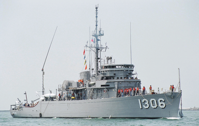 MSO-1306永陽掃雷艦7月1日除役  海軍規劃以無人掃雷載具取代