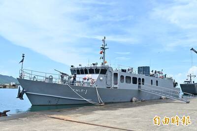 海軍直播布雷操演 6艘快速布雷艇新血明年底前完工交軍