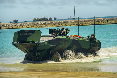 美陸戰隊戰力再升級 增購ACV-30強化兩棲作戰