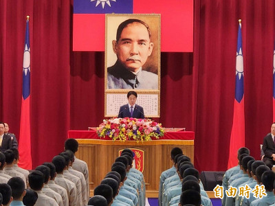 主持三軍士官聯合開學典禮 賴清德：和平無價、戰爭無贏家