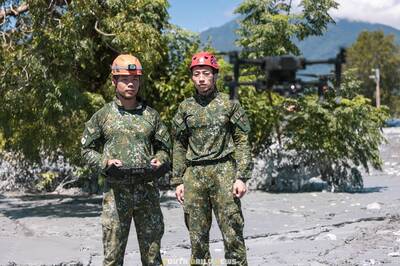 新興兵力運用中 陸軍戰術近程、微型無人機同步升空掌握光復災情